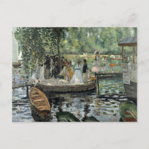 Postal Auguste Renoir - La Grenouillere