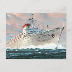Postal Augusto de la línea italiana