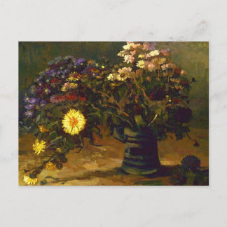 Postal Aún el Bouquet de la Vida de Daisies Van Gogh Bell