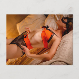 Postal ㋡ ㋛ Aunque ☻ Caliente. Fotografía de Sexy Model ㋡ 