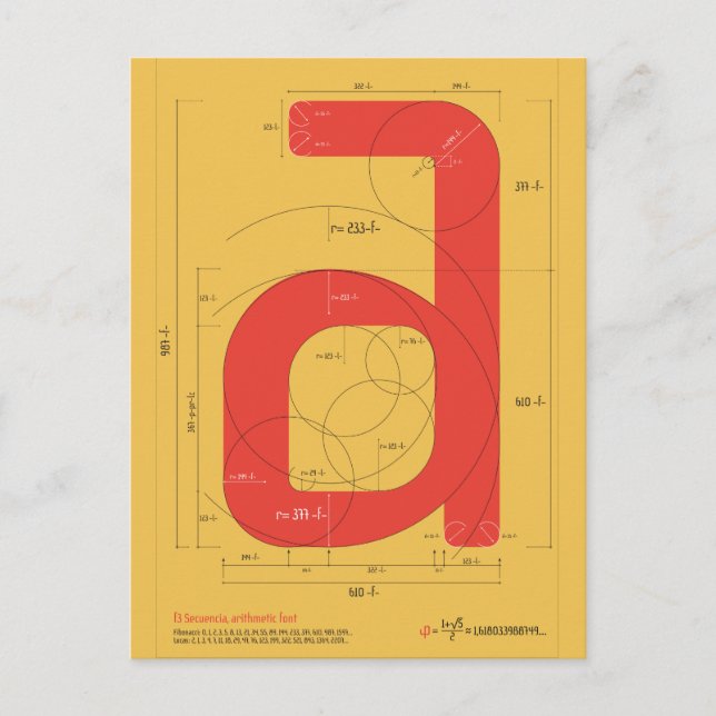 Postal Áurea (Anverso)