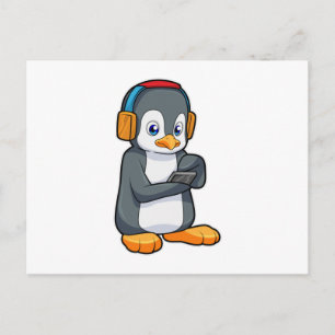 Postal Auriculares Penguin Music