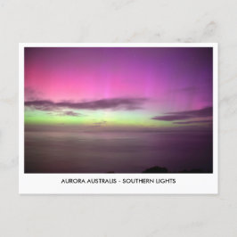 Postal Aurora Australis - Southern Lights Night Sky