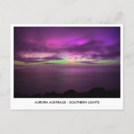 Postal Aurora Australis - Southern Lights Night Sky