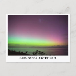 Postal Aurora Australis - Southern Lights Night Sky