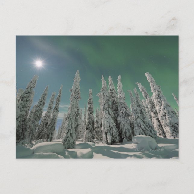 Postal Aurora Borealis (Anverso)