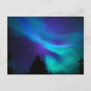 Postal Aurora Borealis   Canada Ontario Sudbury
