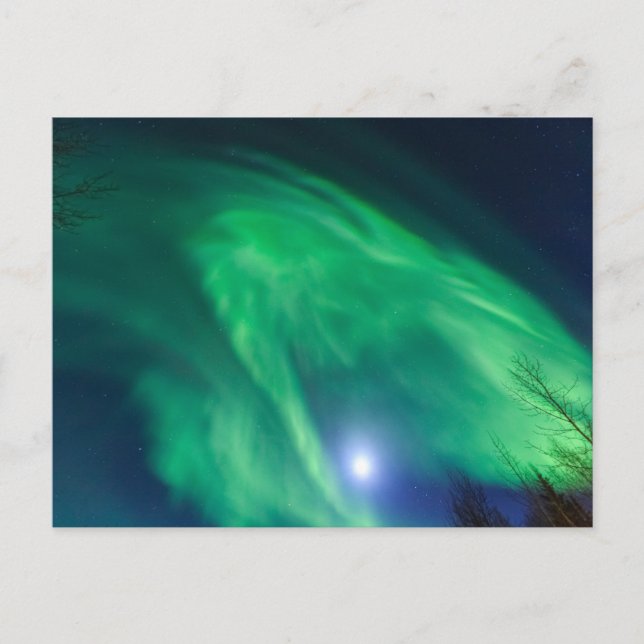 Postal Aurora Borealis | Fairbanks (Anverso)