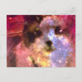 Postal aurora borealis kitty