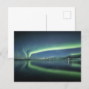 Postal Aurora Borealis Noruega