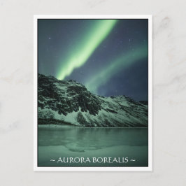 Postal Aurora Borealis Noruega