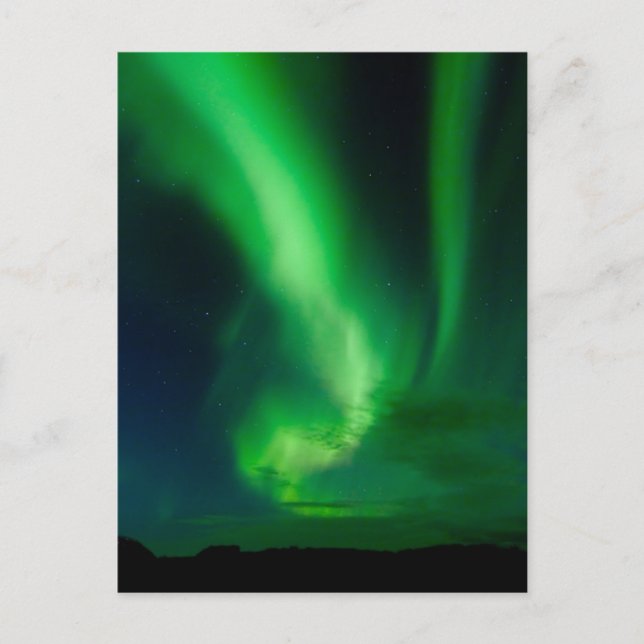Postal Aurora Borealis - Thingvellir #7 (Anverso)
