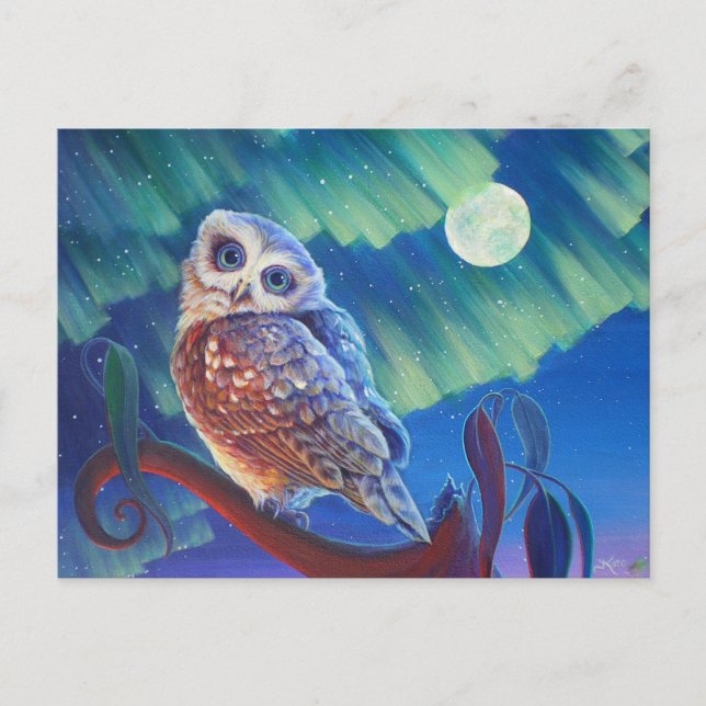 Postal Aurora Owl (Anverso)