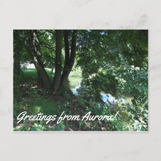 Postal Aurora Postcard (Anverso)