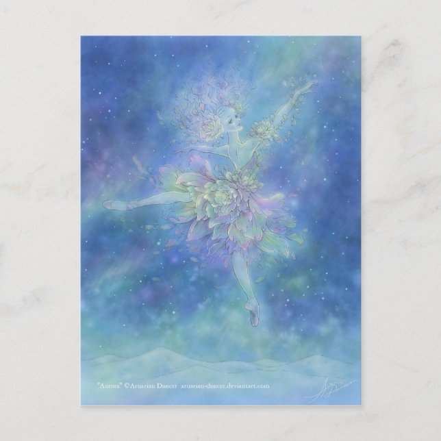 Postal Aurora Postcard (Anverso)