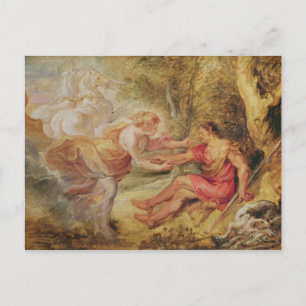 Postal Aurora Secuestrando Cefalus, 1636