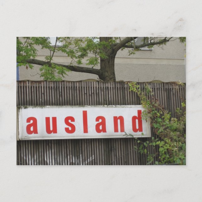 Postal Ausland (Anverso)