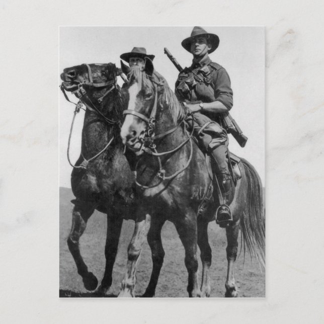 Postal Aussie Light Horse (Anverso)