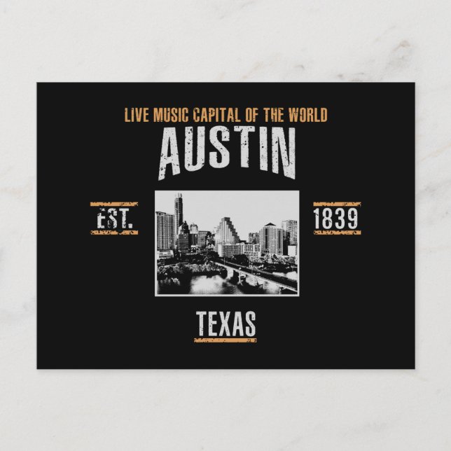 Postal Austin (Anverso)