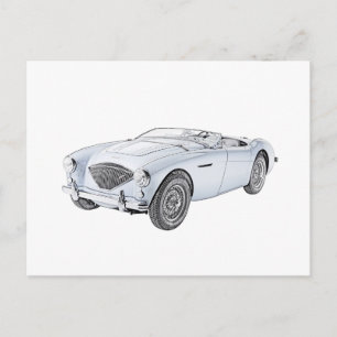 Postal Austin-Healey 100 1953