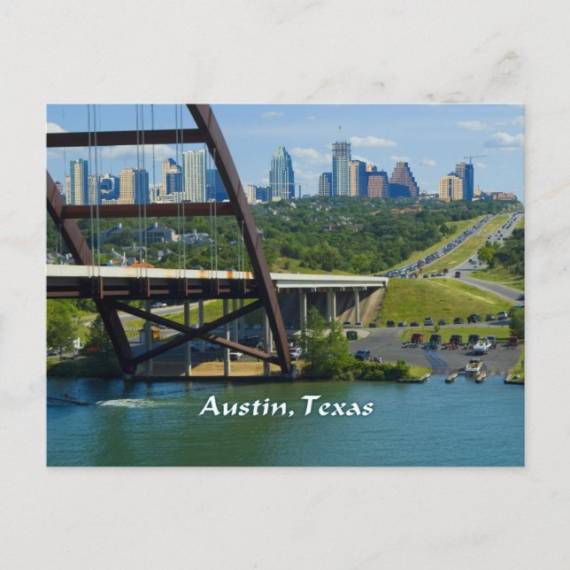 Postal Austin, Texas (Anverso)