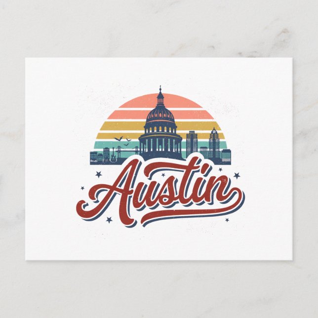 Postal Austin Texas (Anverso)