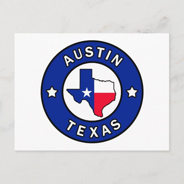 Postal Austin Texas (Anverso)