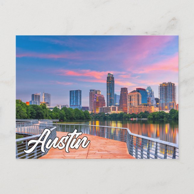 Postal Austin, Texas, Estados Unidos (Anverso)