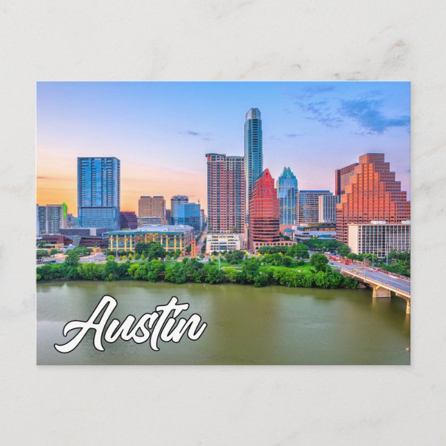 Postal Austin, Texas, Estados Unidos (Anverso)