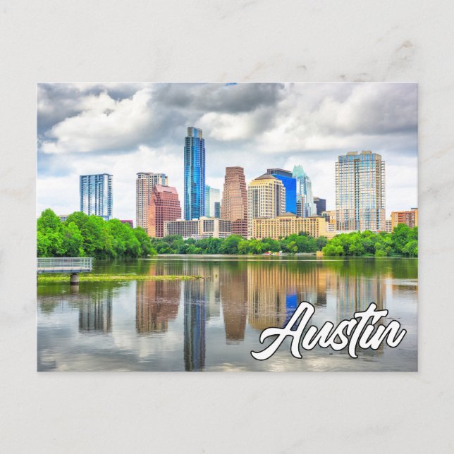 Postal Austin, Texas, Estados Unidos (Anverso)