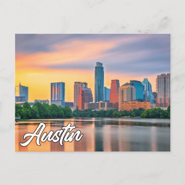 Postal Austin, Texas, Estados Unidos (Anverso)