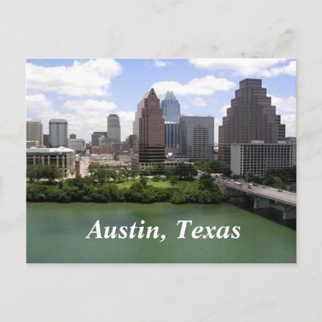 Postal Austin, Texas Postcard (Anverso)
