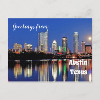 Postal Austin Texas - Postcard