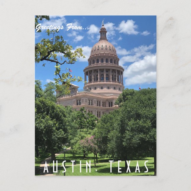 Postal Austin Texas State Capitol (Anverso)