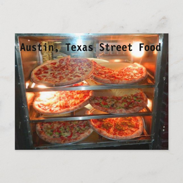 Postal Austin Texas Street Food Postcard (Anverso)