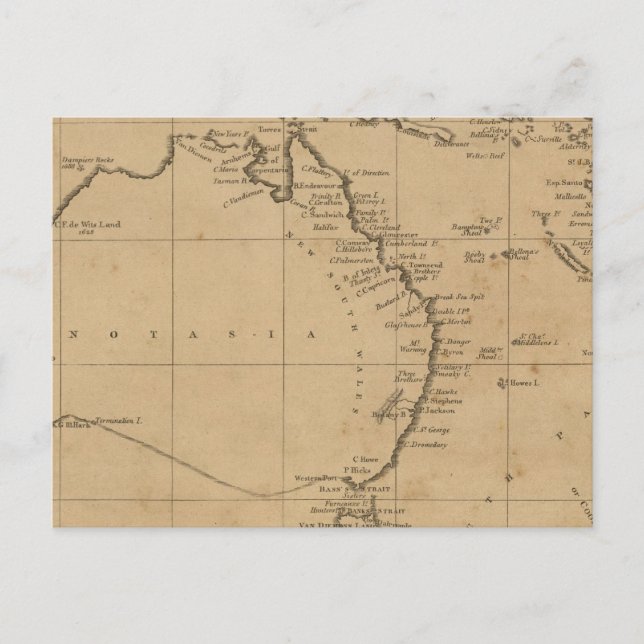 Postal Australasia (Anverso)