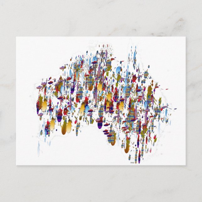 Postal Australia (Anverso)