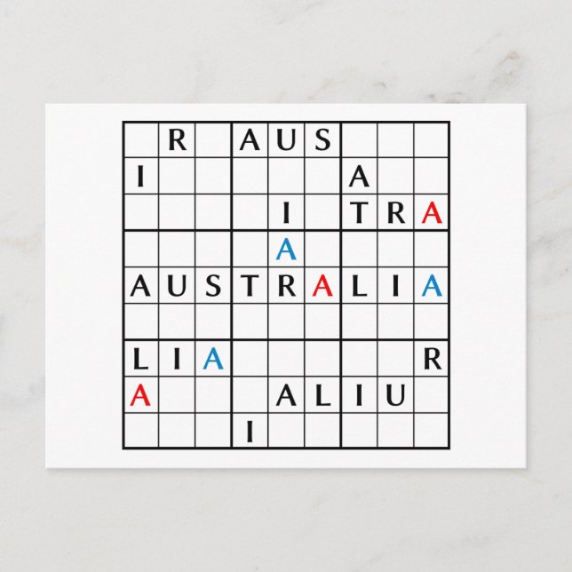 POSTAL AUSTRALIA (Anverso)