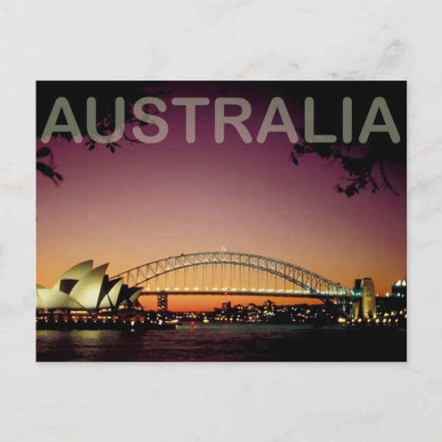 Postal Australia (Anverso)
