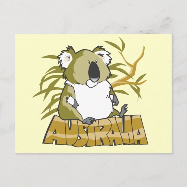 Postal Australia (Anverso)