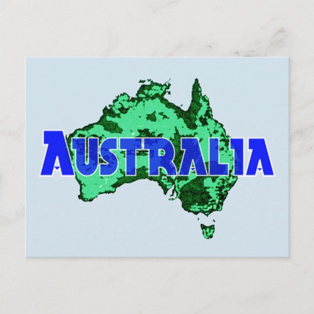 Postal Australia (Anverso)
