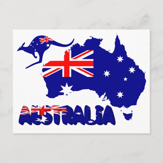 Postal Australia (Anverso)