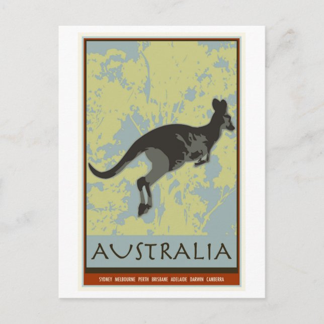 Postal Australia (Anverso)