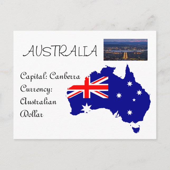 Postal Australia (Anverso)
