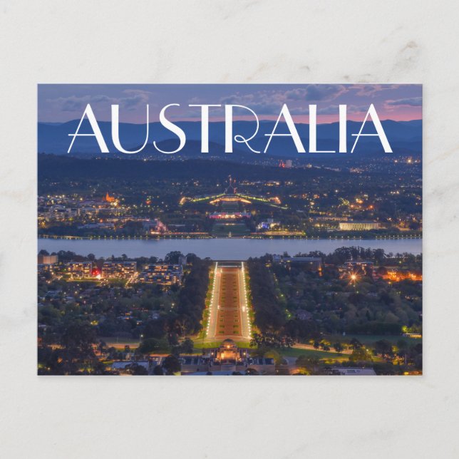Postal Australia (Anverso)