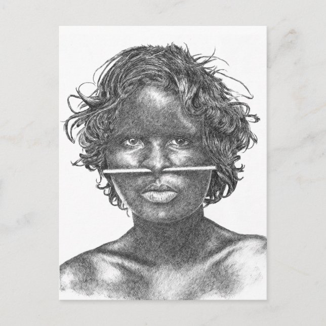 Postal Australia aborigen (Anverso)