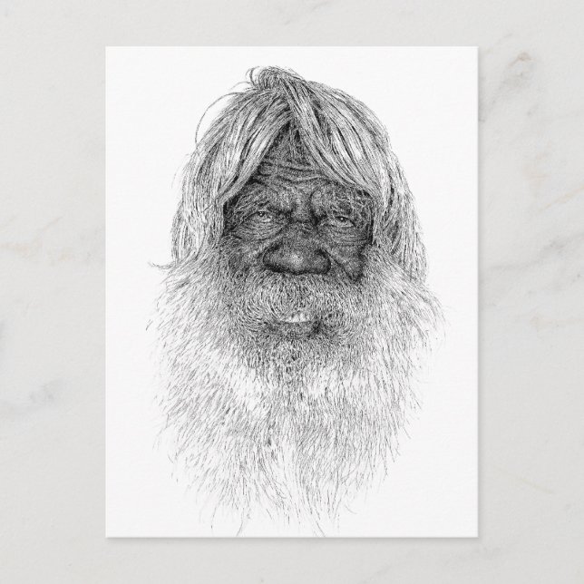 Postal Australia aborigen (Anverso)