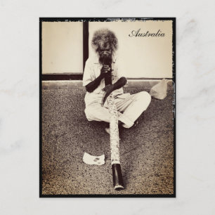 Postal Australia, aborigen y digeridoo