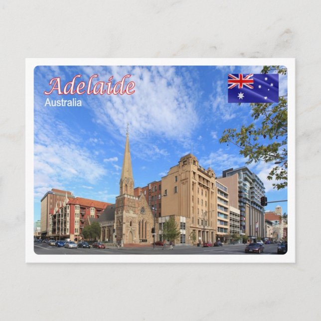 Postal Australia - Adelaida - (Anverso)