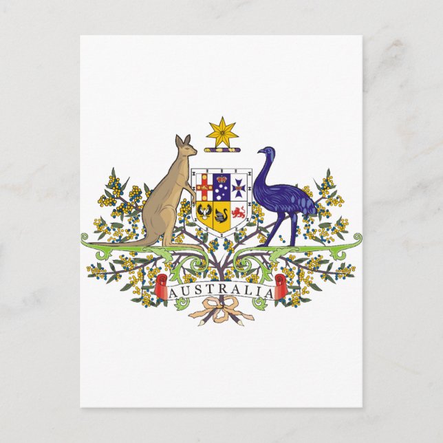 Postal Australia, Australia (Anverso)
